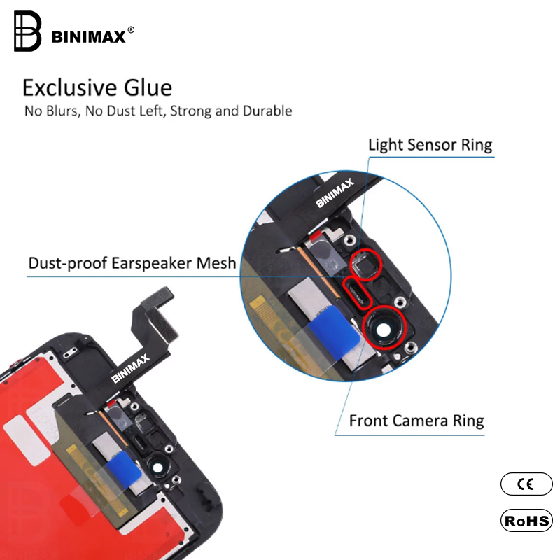 Modules d'écran de téléphone mobile BINIMAX pour ip 6S